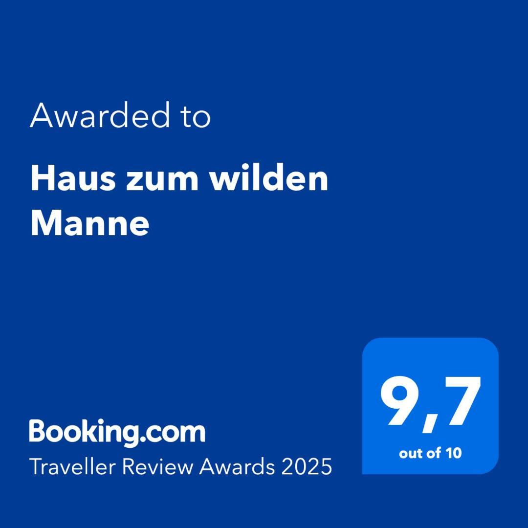 Haus Zum Wilden Manne Villa Erfurt Buitenkant foto
